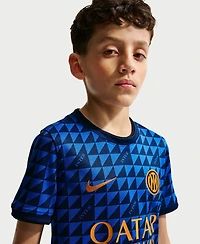 Nike Big Boys and Girls Blue Inter Milan 2026/27 Away Pre-Match Jersey