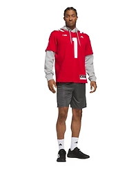 Adidas Men's 1 Scarlet Nebraska Huskers Home Hoodie