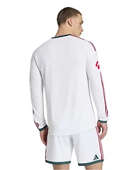 Adidas Men's White Real Madrid 2026/27 Home On-Field Authentic PatchLong sleeves Jersey