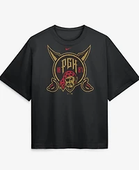 Nike Women's Black Pittsburgh Pirates Premium Essentials Relaxed Boxy T-Shirt