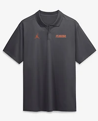 Jordan Men's Anthracite Florida Gators Dri-fit Victory Polo Shirt