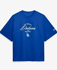 Nike Women's Shohei Ohtani Royal Los Angeles Dodgers Premium Essentials Boxy Name Number T-Shirt