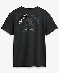 Nike Men's Black New York Yankees Split Logo T-Shirt