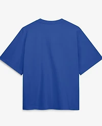 Nike Women's Royal Duke Blue Devils Arch Logo Boxy T-Shirt