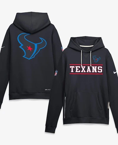 Nike Men's Navy Houston Texans Standard Issue ReplayAlternate Dri-fit Hoodie