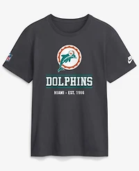 Nike Men's Charcoal Miami Dolphins Sideline Alternate Final Sprint Dri-fit T-Shirt
