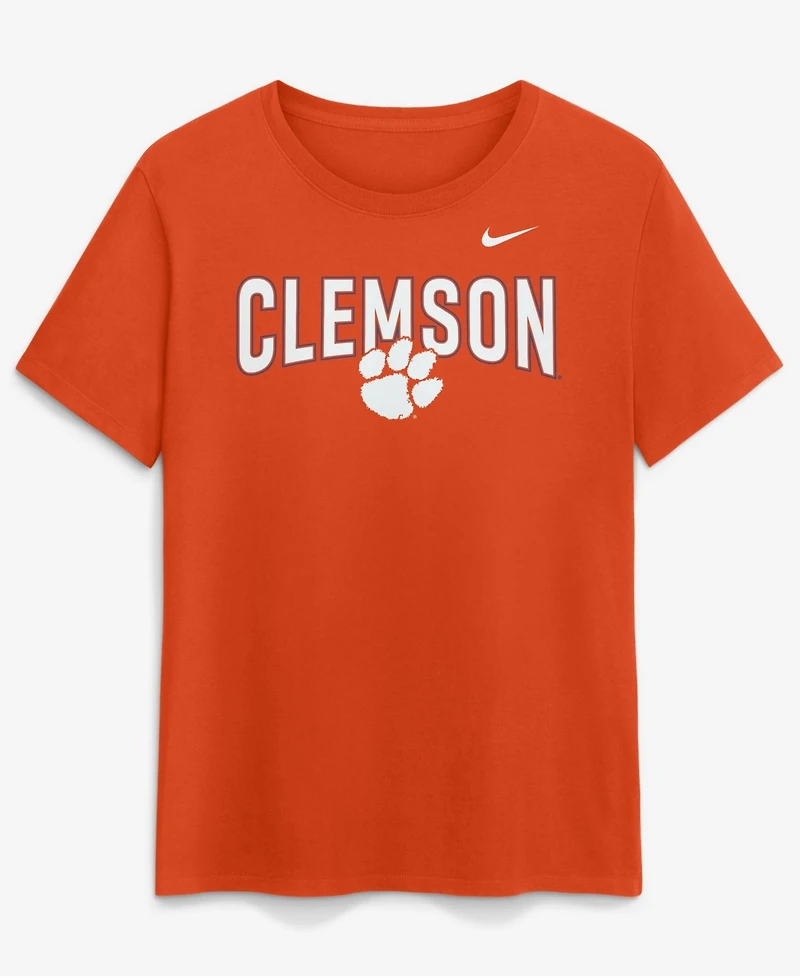 Nike Women's Orange Clemson Tigers Arch Logo T-Shirt