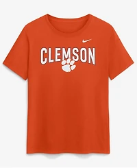 Nike Women's Orange Clemson Tigers Arch Logo T-Shirt