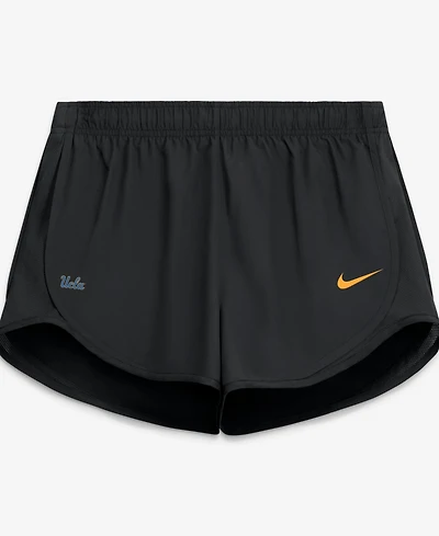 Nike Women's Black Ucla Bruins Tempo Mid- Dri-fit Shorts