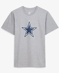 Logo Athletic Men's Heather Gray Dallas Cowboys Primary T-Shirt
