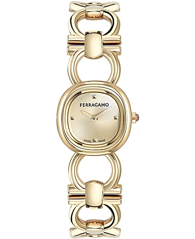 Ferragamo Women's gold-tone Bracelet Watch 21mm