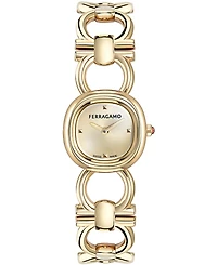Ferragamo Women's gold-tone Bracelet Watch 21mm