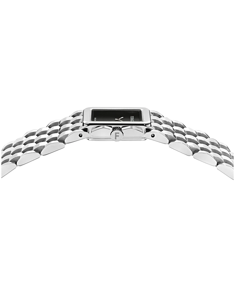 Ferragamo Women's Silver Stainless Steel Bracelet Watch 19mm