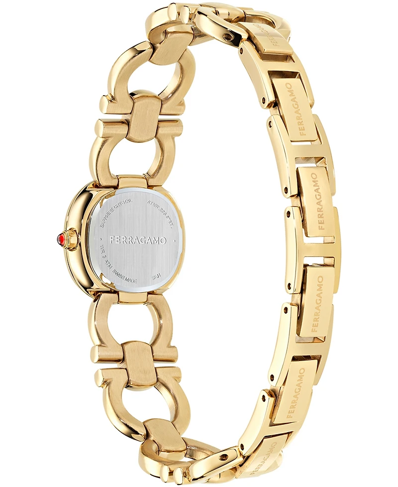 Ferragamo Women's gold-tone Bracelet Watch 21mm