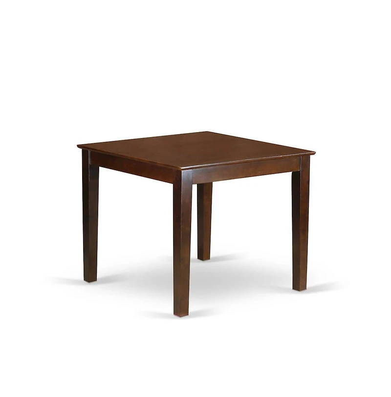 East West Furniture 3 Piece Kitchen Table Set for Small Spaces