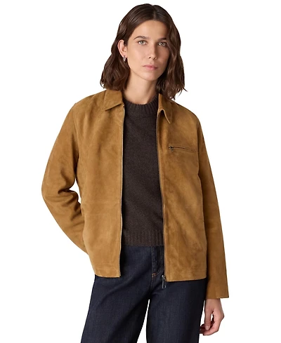 Whistles Women's Kate Suede Jacket