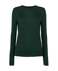 Whistles Women's Annie Sparkle Crew Neck Top