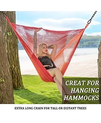 Piscifun Stainless Steel Hanging Chain Kit Heavy Duty Load Capacity For Hammock Swing Punching Bag Yoga Gym