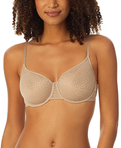Dkny Modern Lace Unlined Underwire Demi Bra