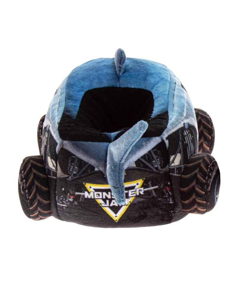 Monster Jam Megalodon Boys' 3D Plush Slippers (Toddlers/Little Kids)