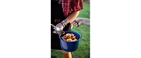 Piscifun 4.25 Qt Enamel Convex Kettle Camping Farmhouse Cookware For Soup Stew Water