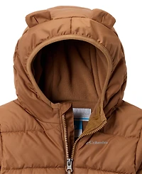 Columbia Girls' 7-16 Tiny Bear Hooded puffer Jacket