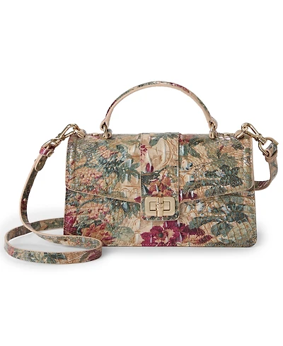 Brahmin Genie Melbourne Leather Small Crossbody Handbag