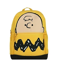 Peanuts Charlie 16 Inch Backpack with Adjustable Padded Straps