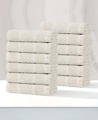 Superior Naples Cotton 12-Piece Face Towels Set