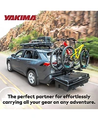Yakima Exo TopShelf Second Level Hitch Base Rack Storage System with 2 Sks Locks