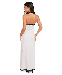 Petal and Pup Women's Conrad Halter Maxi Dress