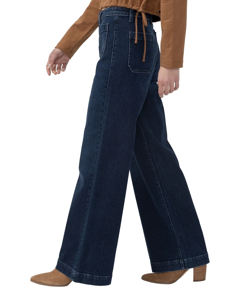 Silver Jeans Co. Women's Isbister High-Rise Wide-Leg