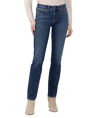 Silver Jeans Co. Women's Suki Straight-Leg Mid-Rise