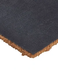 Vcny Home Shoes Off Please Outdoor Coir Doormat, 18" x 30"