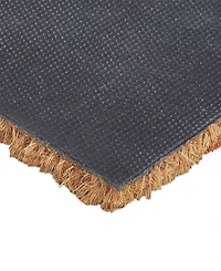 Vcny Home Home Floral Outdoor Coir Doormat, 18" x 30"