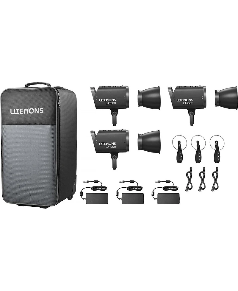 Godox Litemons LA150R Rgb Led Monolight (3-Light Kit