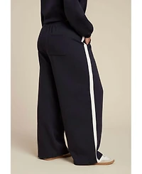 Eloquii Women's Plus Stripe Detail Sweatpant