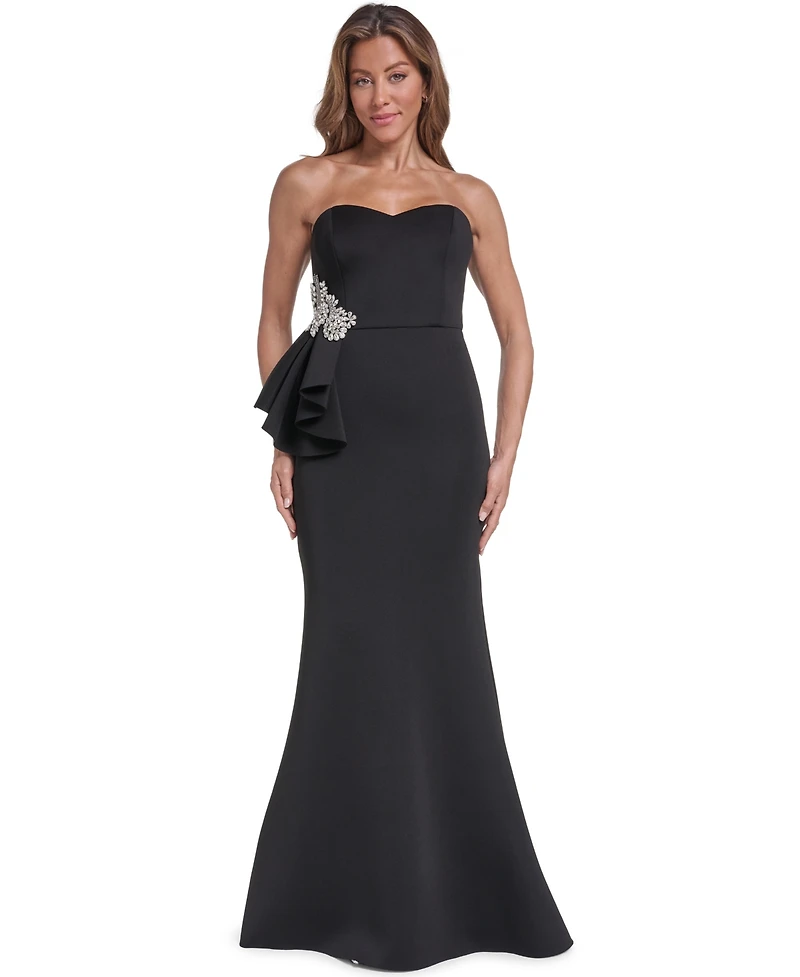 Eliza J Women's Sweetheart Strapless Mermaid Dress