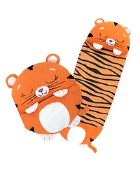 Happy Nappers Tiger Tobi Large Weighted Pillow and Sleepy Sack