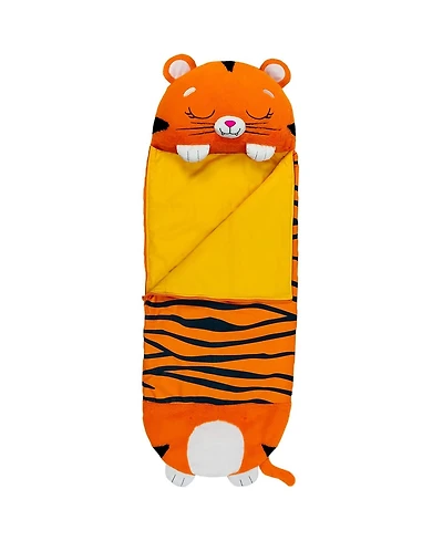 Happy Nappers Tiger Tobi Large Weighted Pillow and Sleepy Sack