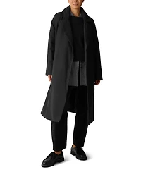 Eileen Fisher Women's Padded-Lightweight Trench Coat
