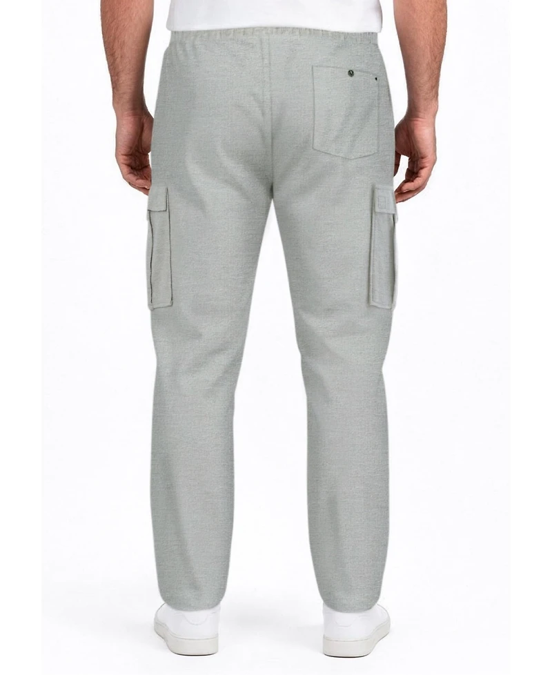 KingSize Men's Reverse Weave Cargo Pants