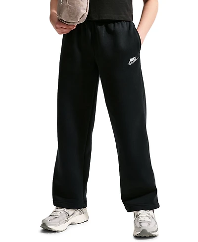 Nike Sportswear Girls' 7-16 Loose Open-Hem Pants