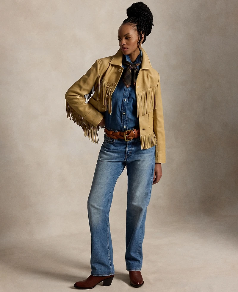 Polo Ralph Lauren Women's Slim-Fit Denim Shirt