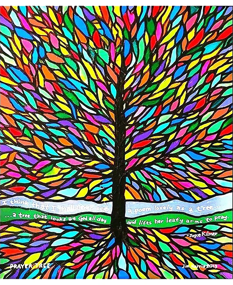 SunsOut Kilmer Prayer Tree 500-Piece Jigsaw Puzzle, Ages 15+
