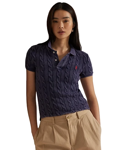Polo Ralph Lauren Women's Cable-Knit Shirt