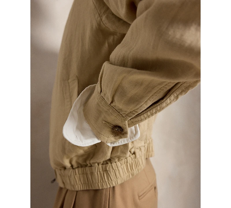 Polo Ralph Lauren Women's Linen Windbreaker