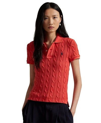 Polo Ralph Lauren Women's Cable-Knit Shirt