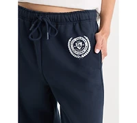 Good American Women's Drawstring Relaxed Pants