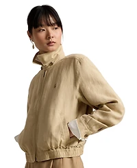 Polo Ralph Lauren Women's Linen Windbreaker